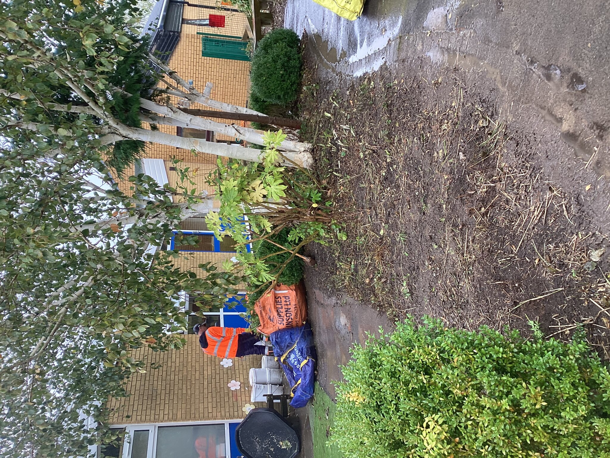 Image of Our garden area transformation